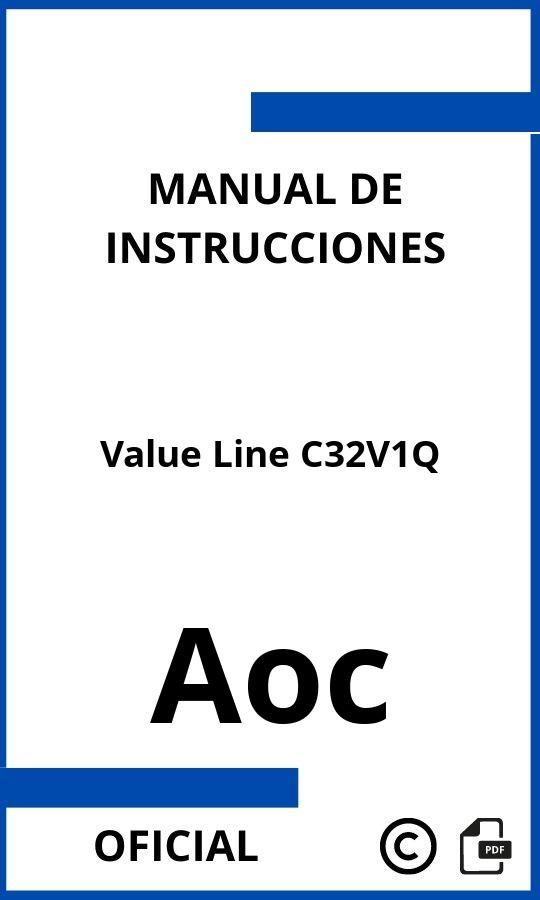 Aoc Value Line C32V1Q Instrucciones