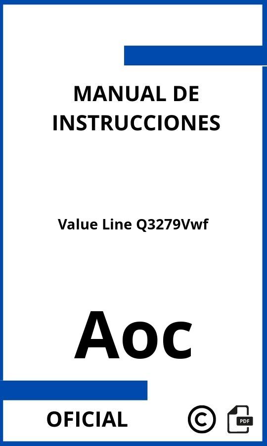Aoc Value Line Q3279Vwf Instrucciones