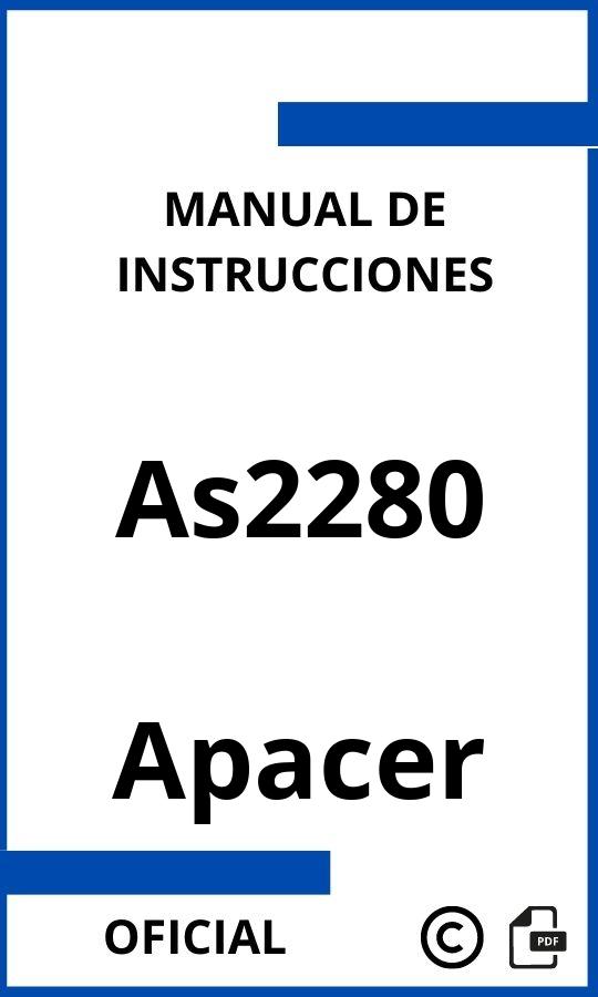 Apacer As2280 Manual con instrucciones