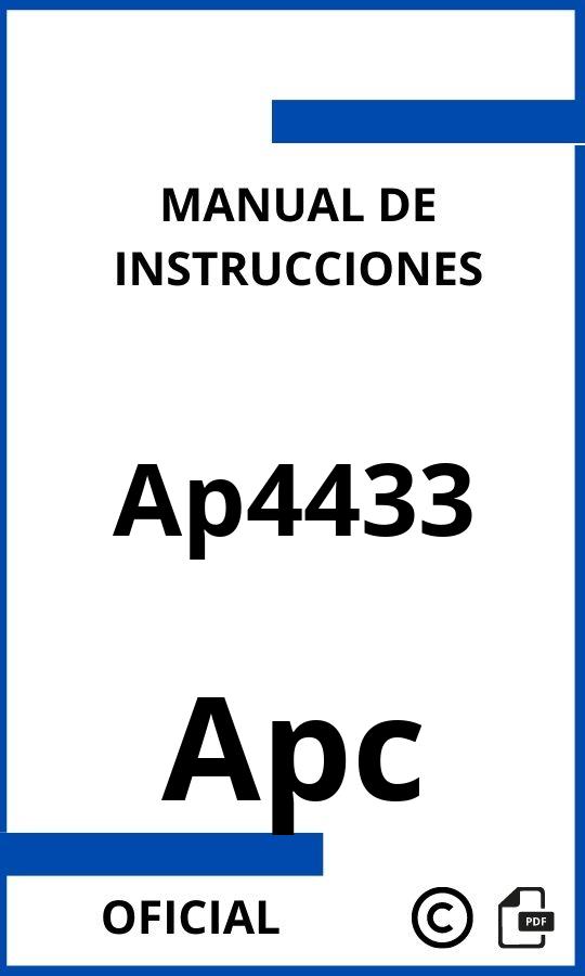 Manual de Instrucciones Apc Ap4433