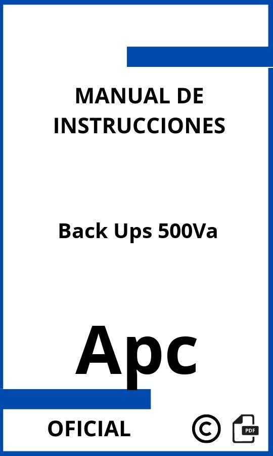 Manual de Instrucciones Apc Back Ups 500Va
