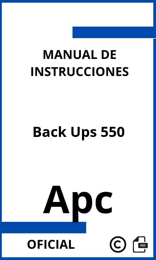 Apc Back Ups 550 Manual con instrucciones 