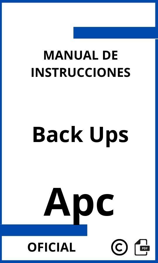 Instrucciones de Apc Back Ups