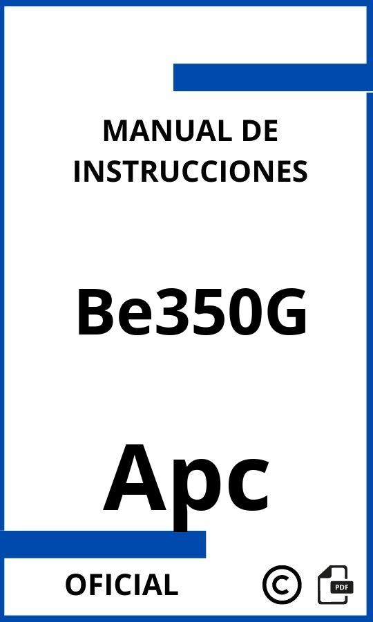 Apc Be350G Manual con instrucciones