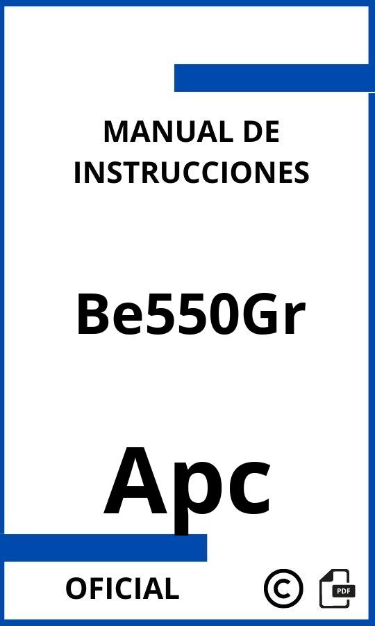 Manual de Instrucciones Apc Be550Gr