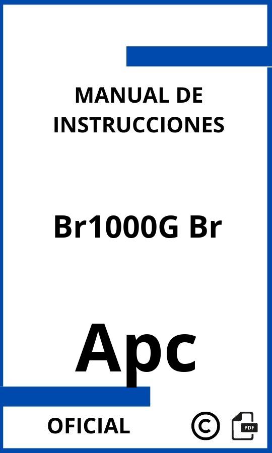 Manual de instrucciones Apc Br1000G Br