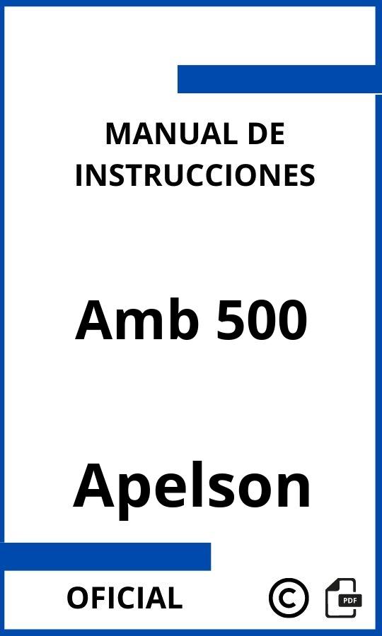 Instrucciones de Apelson Amb 500