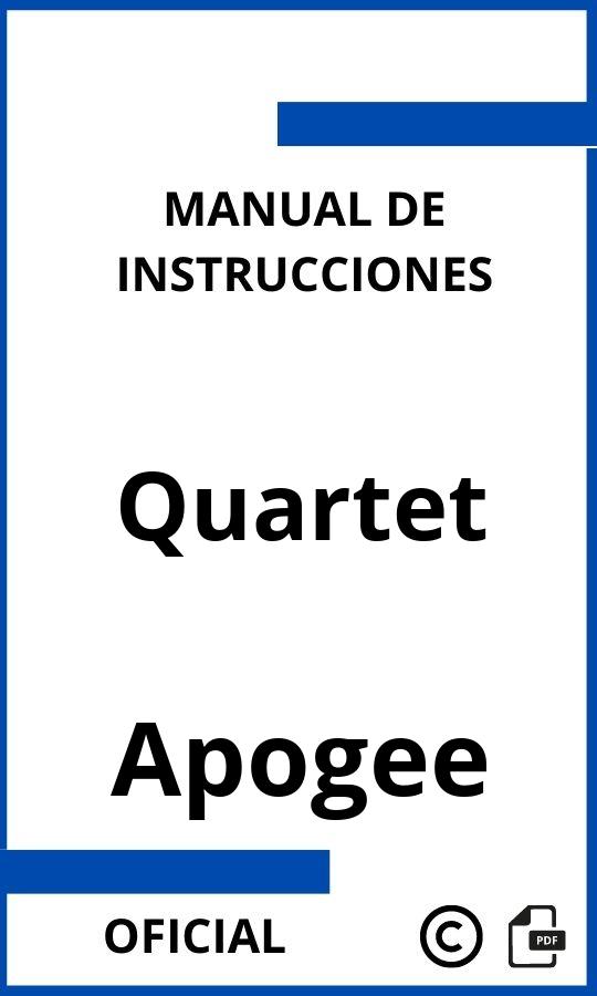 Manual de Instrucciones Apogee Quartet