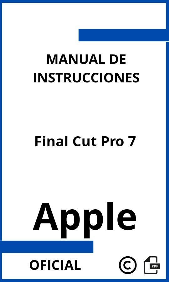 Apple Final Cut Pro 7 Instrucciones