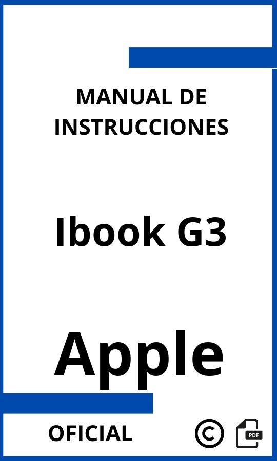 Manual de Instrucciones Apple Ibook G3