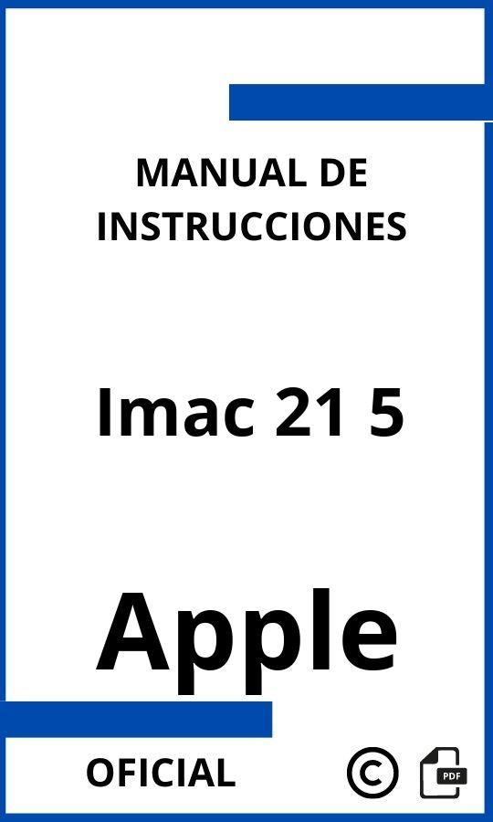 Apple Imac 21 5 Manual de Instrucciones