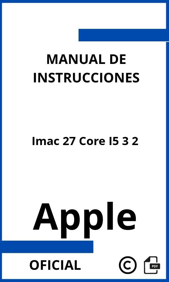 Manual de instrucciones Apple Imac 27 Core I5 3 2