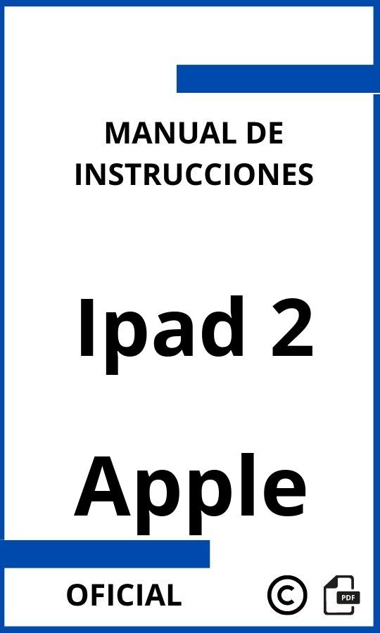 Manual de instrucciones Apple Ipad 2