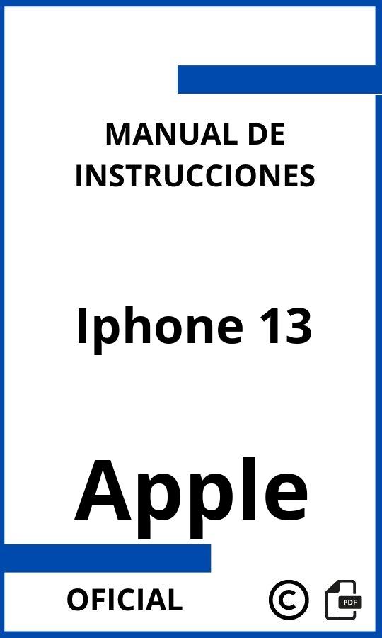 Manual de instrucciones Apple Iphone 13