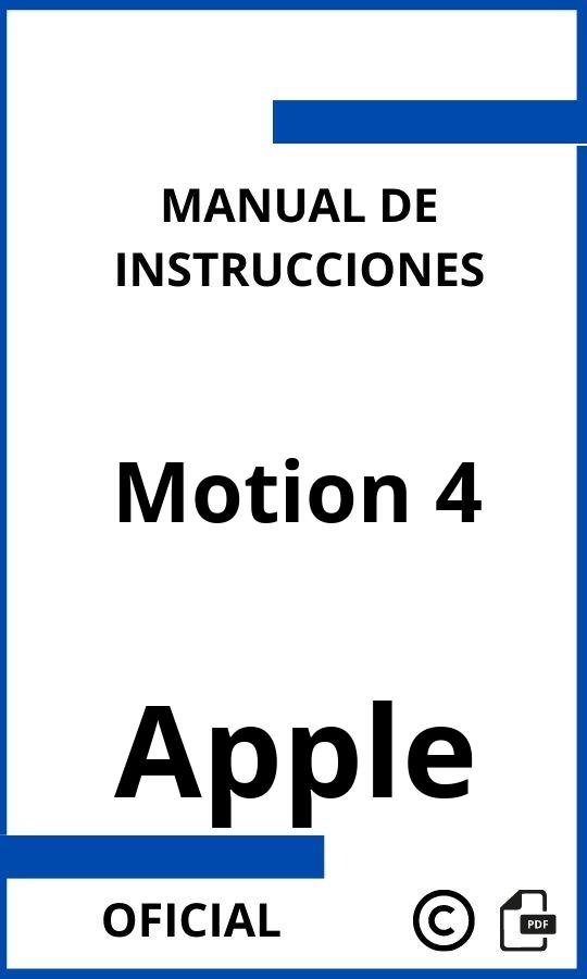Apple Motion 4 Manual de Instrucciones