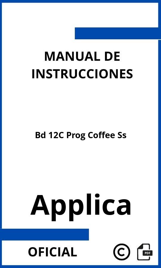 Applica Bd 12C Prog Coffee Ss Manual de Instrucciones