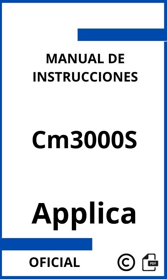 Manual de instrucciones Applica Cm3000S