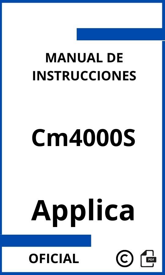 Applica Cm4000S Instrucciones