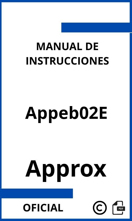 Approx Appeb02E Manual de Instrucciones