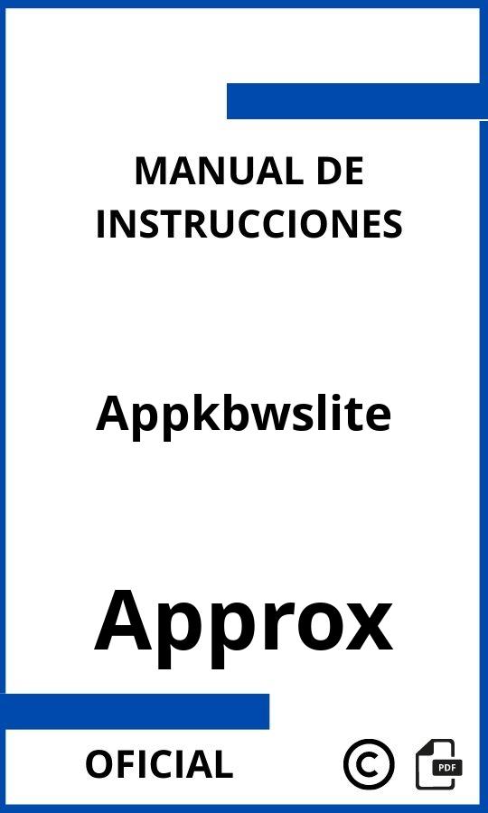 Approx Appkbwslite Instrucciones