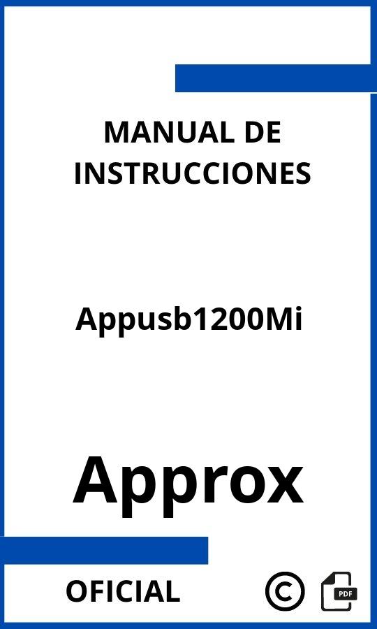 Approx Appusb1200Mi Instrucciones