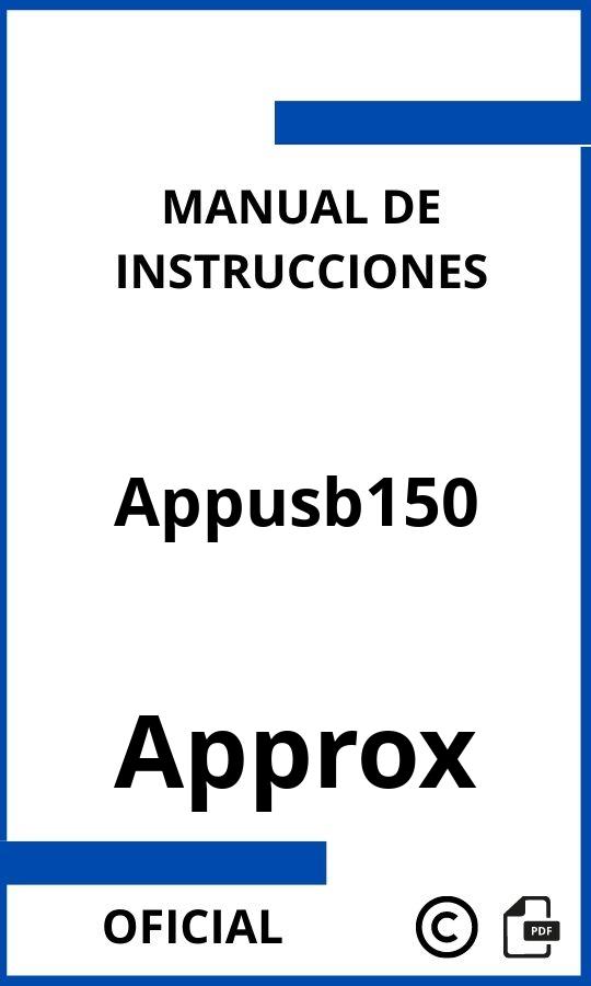 Manual con instrucciones Approx Appusb150