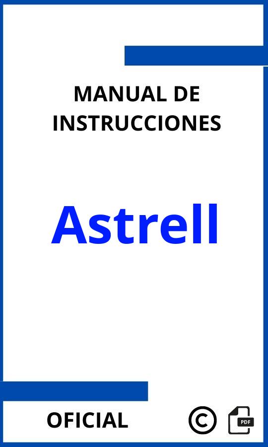 Manuales Astrell PDF