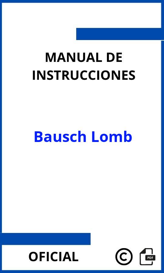 Manuales de Instrucciones Bausch Lomb PDF