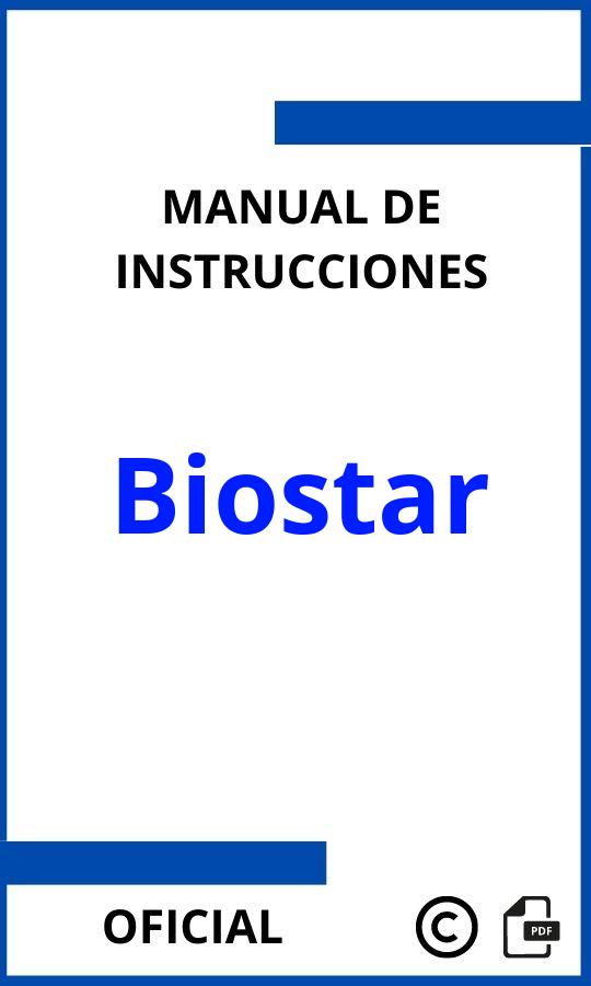 Biostar Manuales de Instrucciones PDF