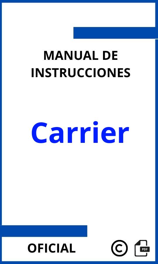 Carrier Manuales PDF