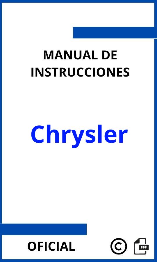 Chrysler Manuales de Instrucciones PDF