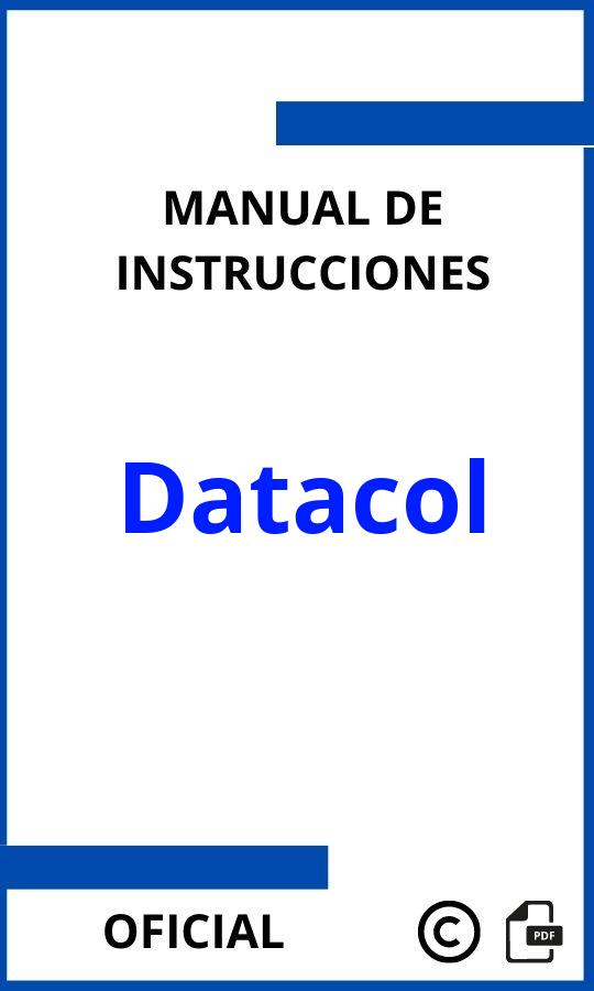 Manuales Datacol PDF