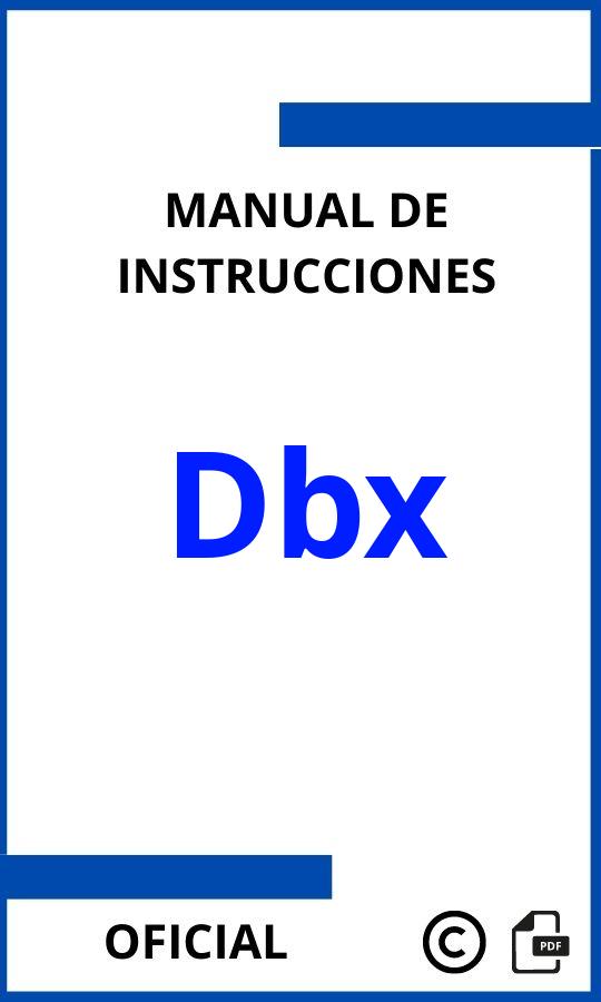 Manuales Dbx PDF