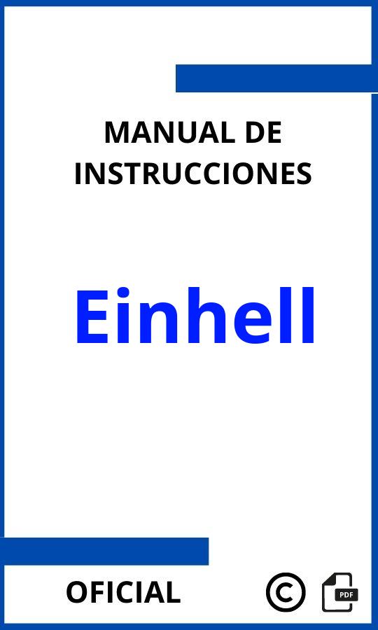 Manuales Einhell PDF