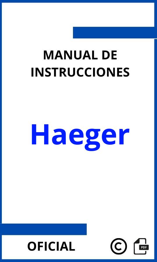 Haeger Manuales de Instrucciones PDF