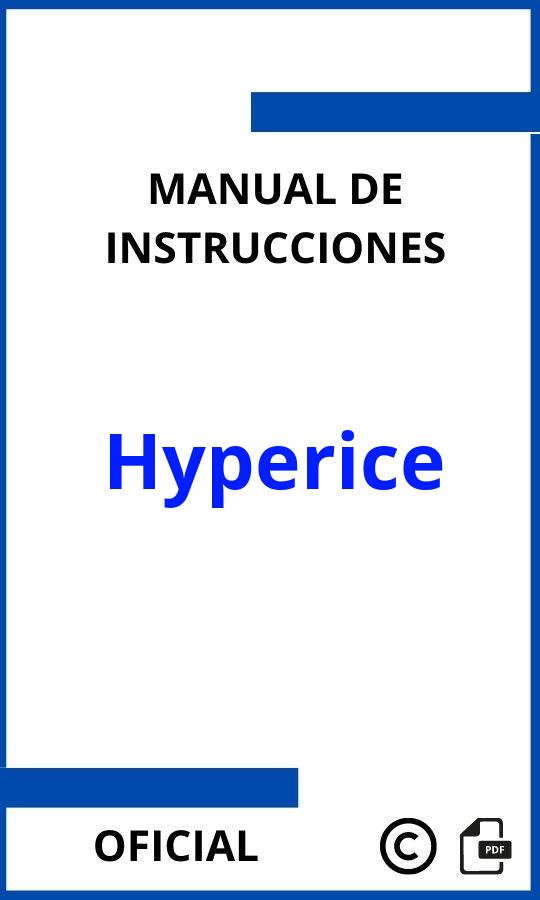 Manuales Hyperice PDF