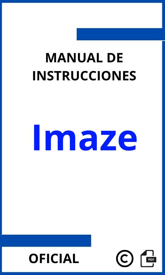 Imaze Manuales PDF