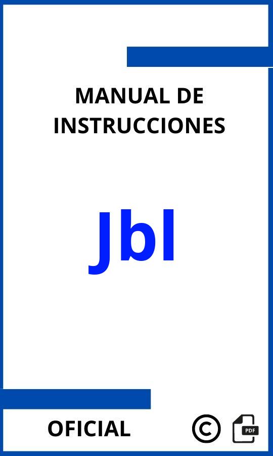 Manuales de Instrucciones Jbl PDF