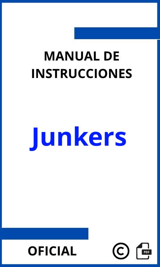 Junkers Manuales de Instrucciones PDF