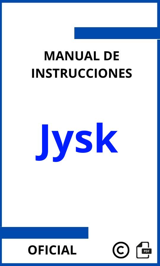 Jysk Instrucciones PDF