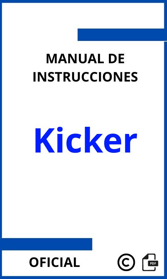 Manuales Kicker PDF