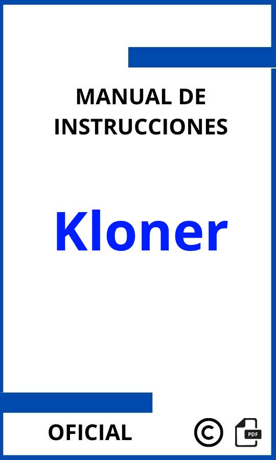 Manuales Kloner PDF