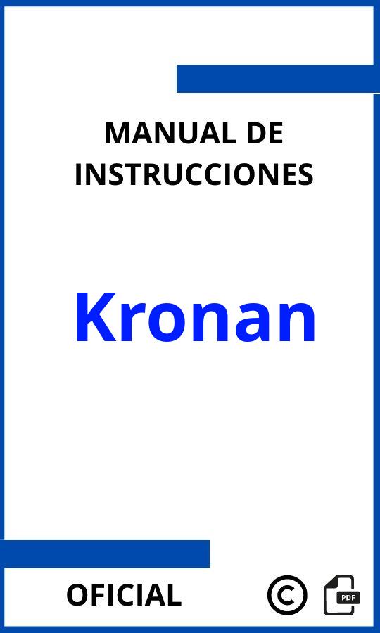 Kronan Instrucciones PDF