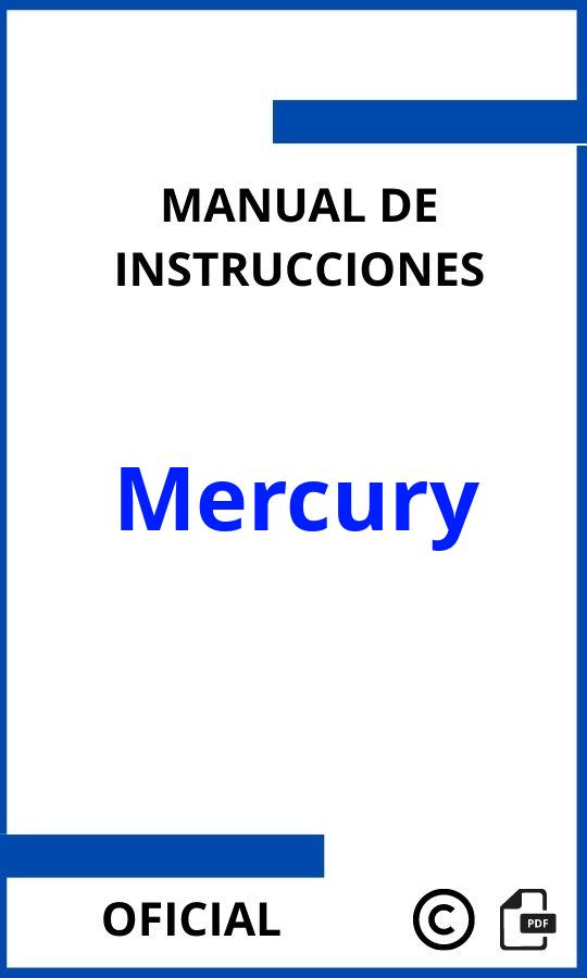 Mercury Manuales de Instrucciones PDF