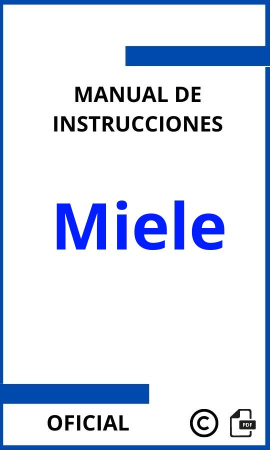 Miele Manuales de Instrucciones PDF