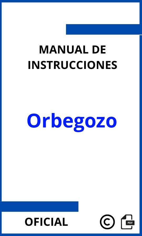 Orbegozo Instrucciones PDF