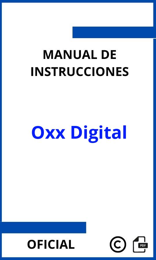 Manuales de Instrucciones Oxx Digital PDF