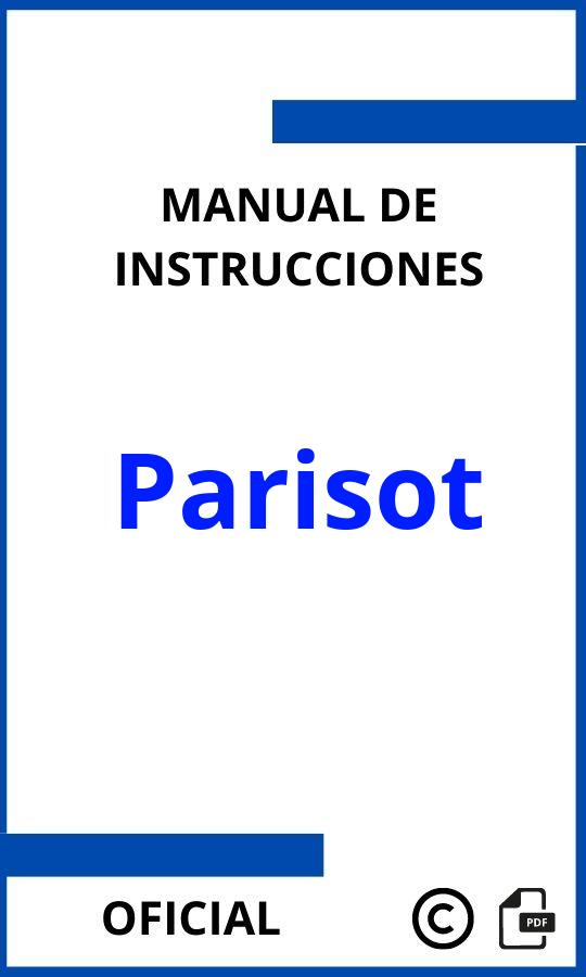 Manuales de Instrucciones Parisot PDF