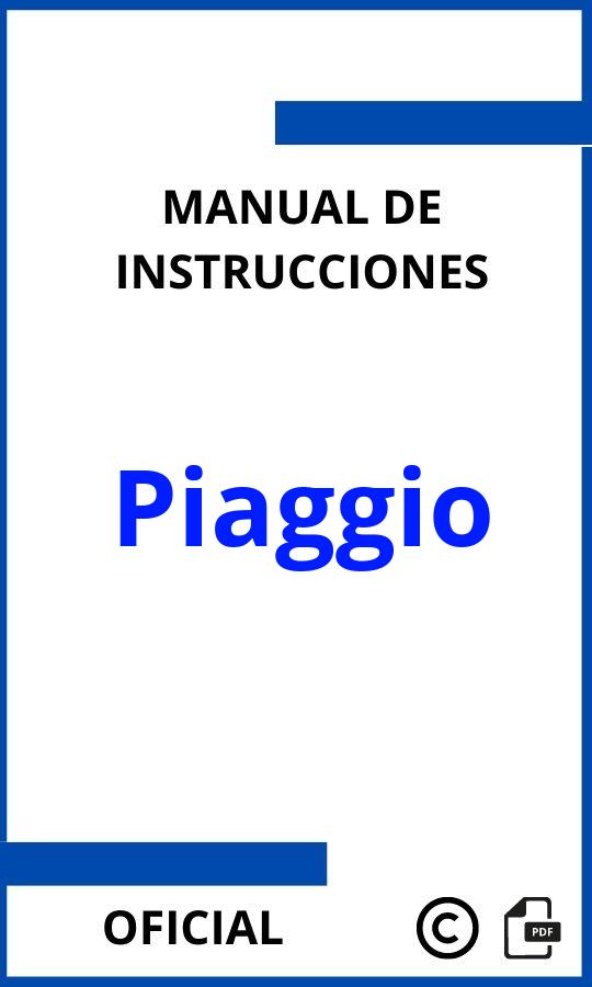 Piaggio Manuales De Instrucciones PDF 】2024