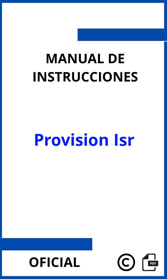 Provision Isr Manuales PDF